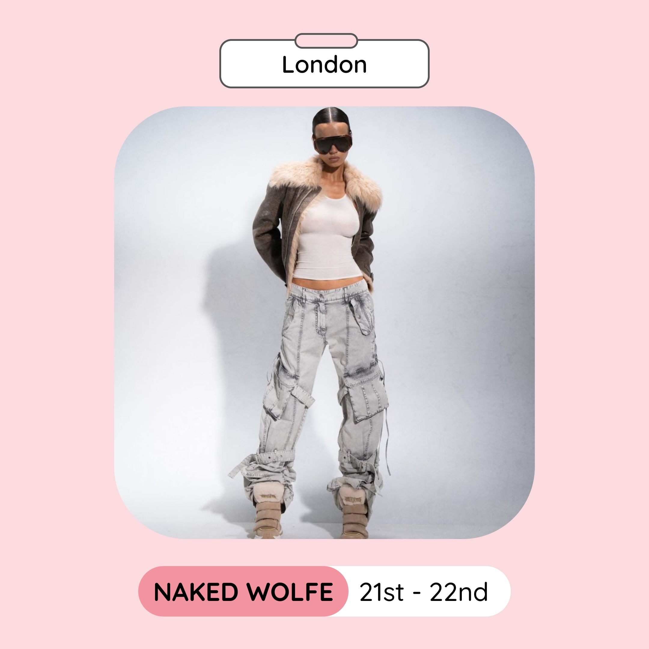 Naked Wolfe Sample Sale London March