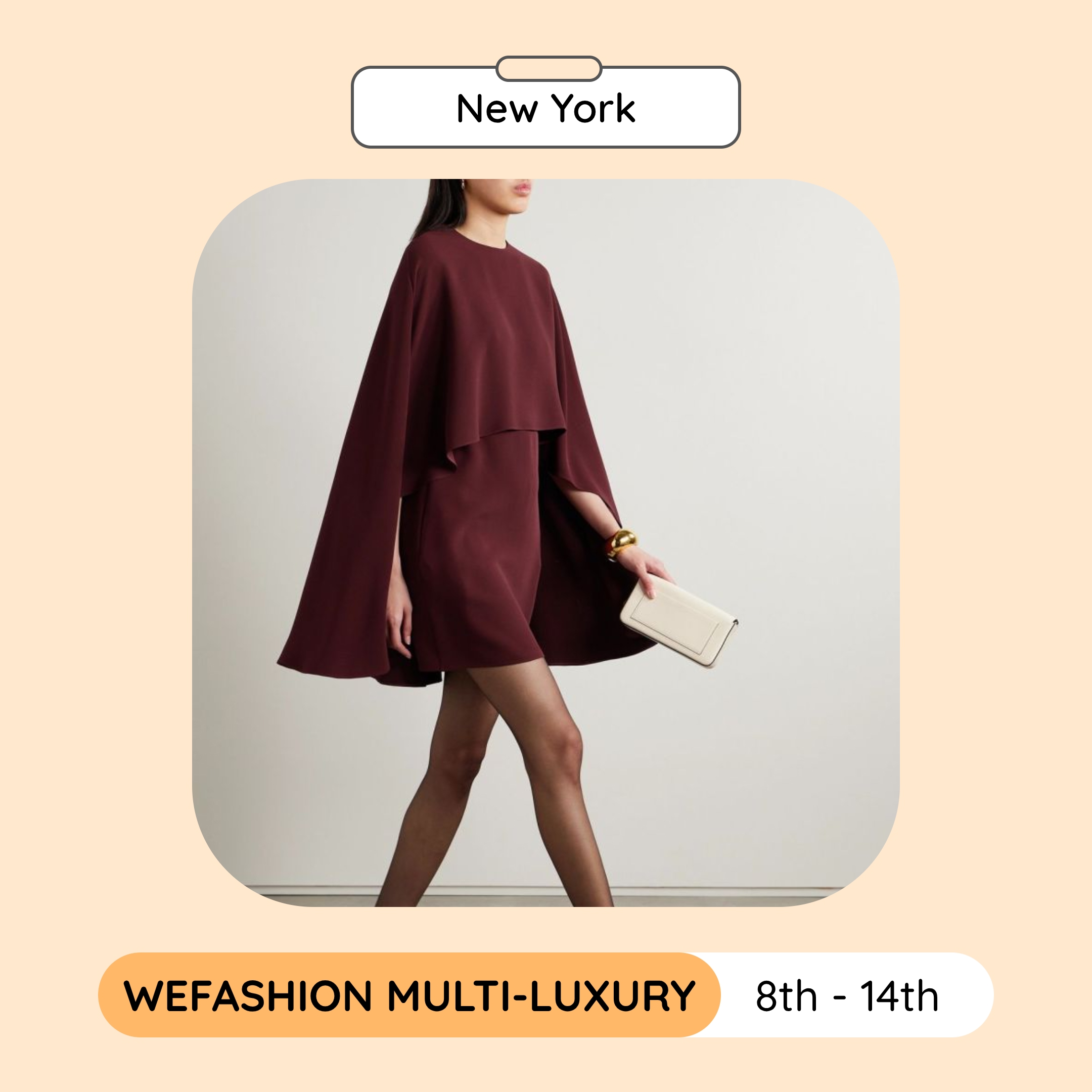 WeFashion Multi-Luxury Sample Sale, New York, September 2026