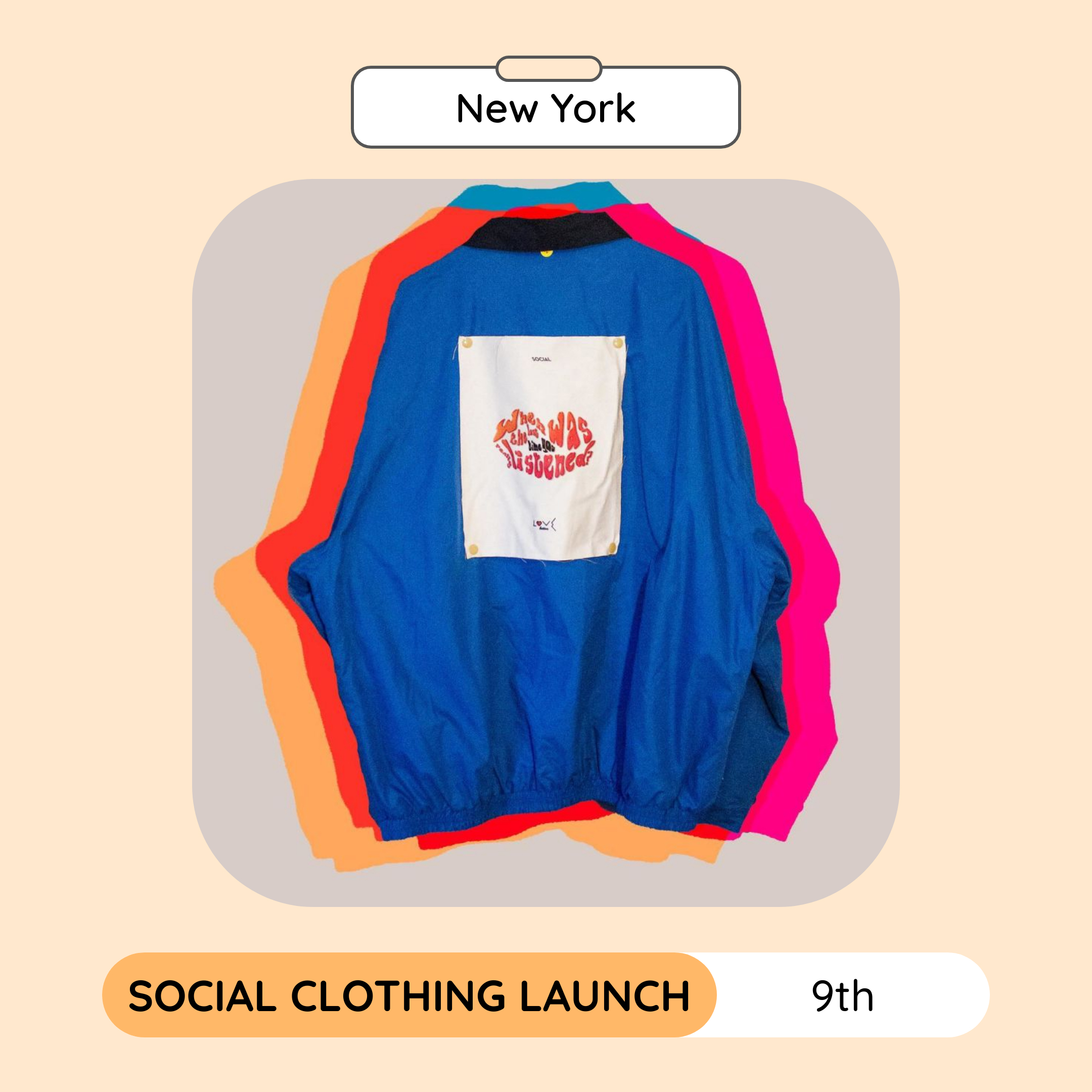 Social Clothing Launch, New York, December 2022