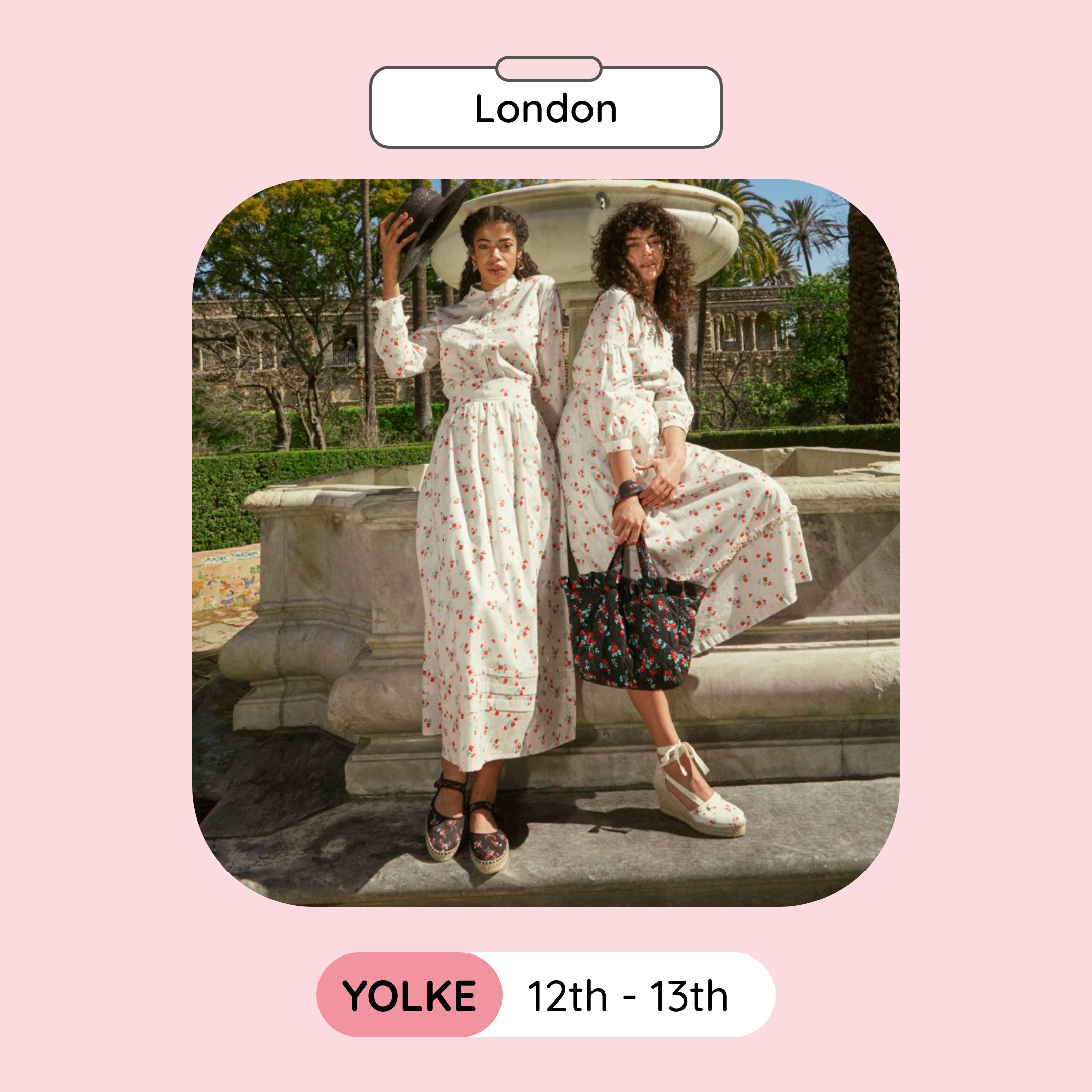 YOLKE Sample Sale London January 2023