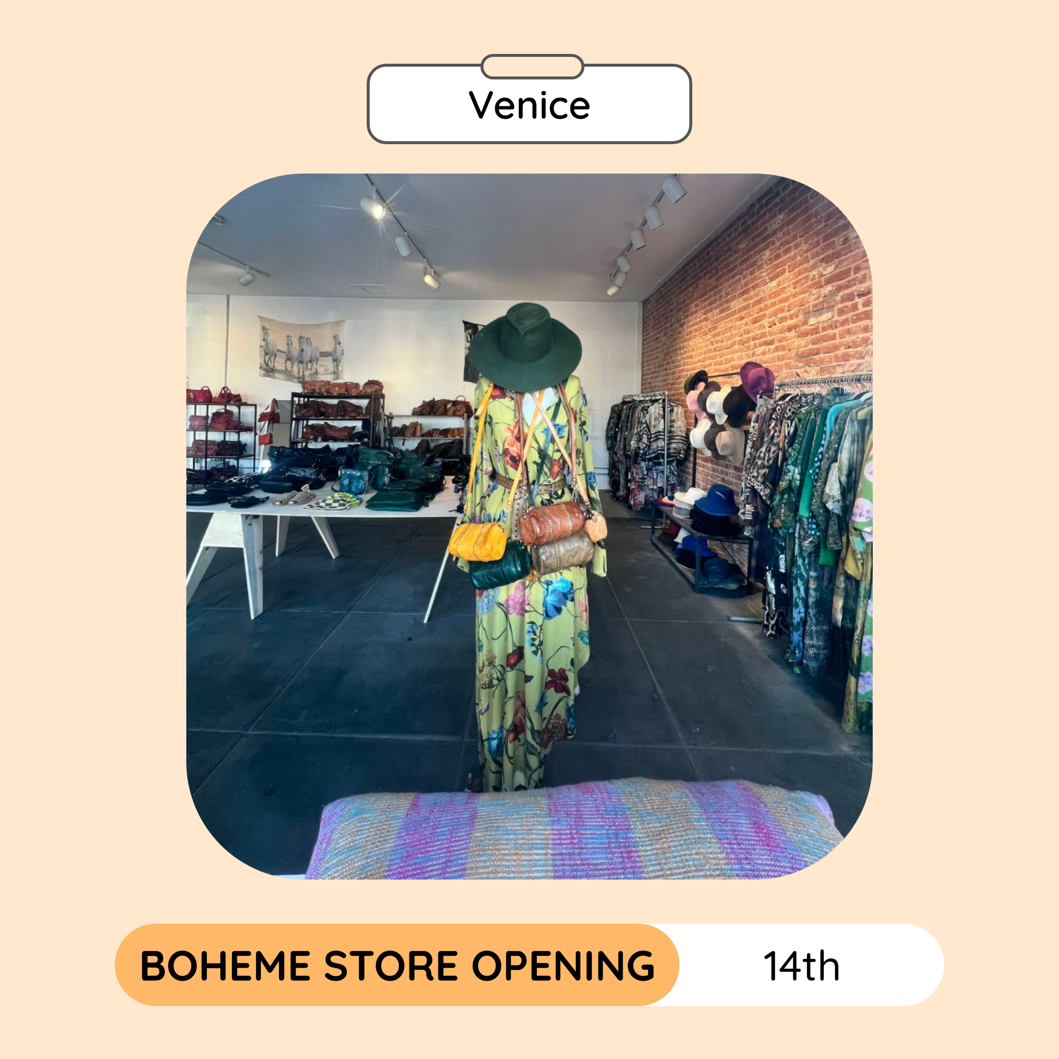 BOHEME Store Opening, Los Angeles, January 2023
