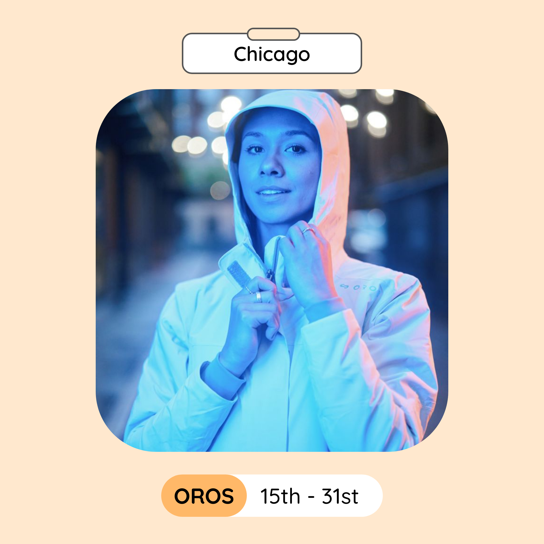 OROS Sample Sale, Chicago, March 2023