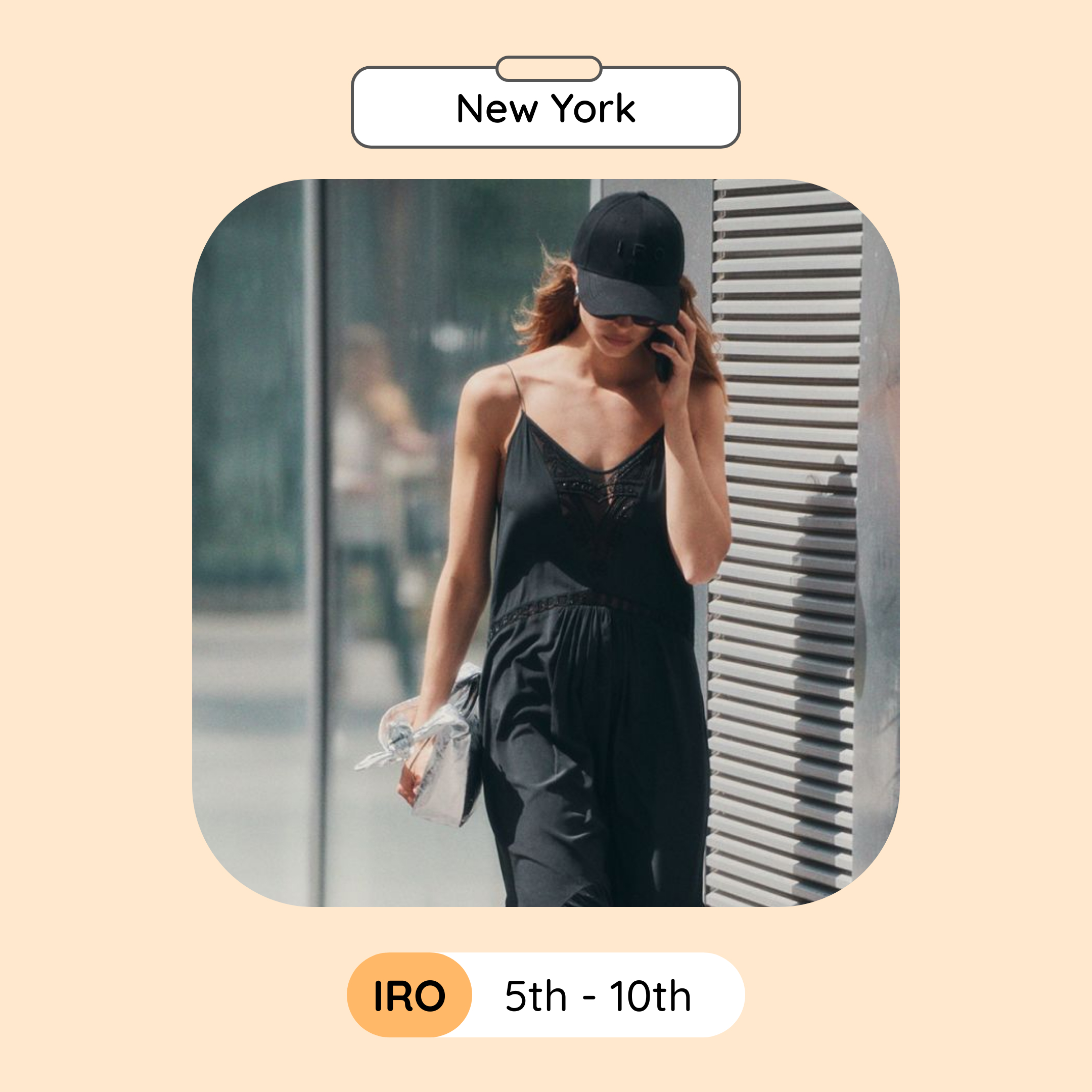 IRO Sample Sale, New York, September 2023