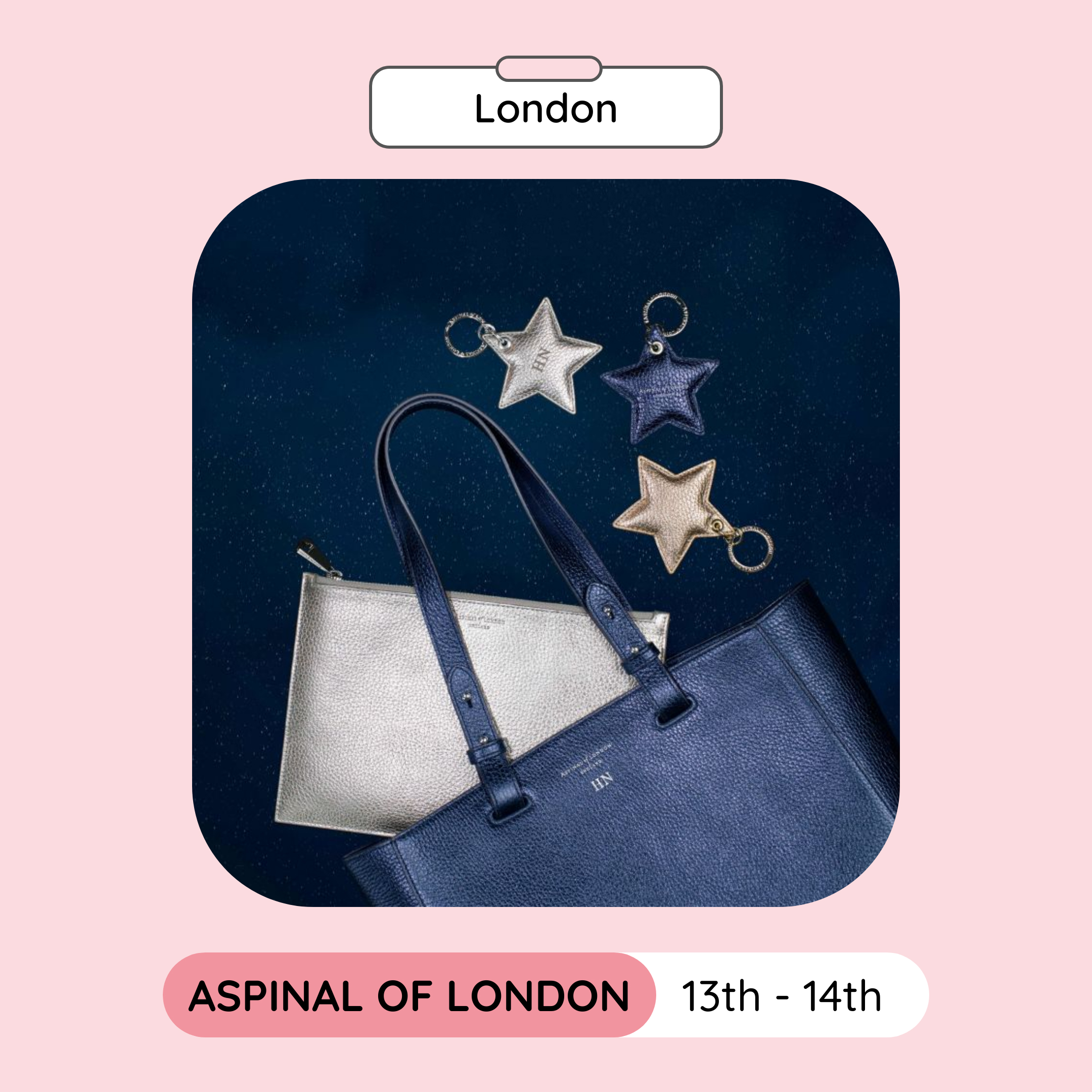 Aspinal of London Sample Sale, London, September 2023