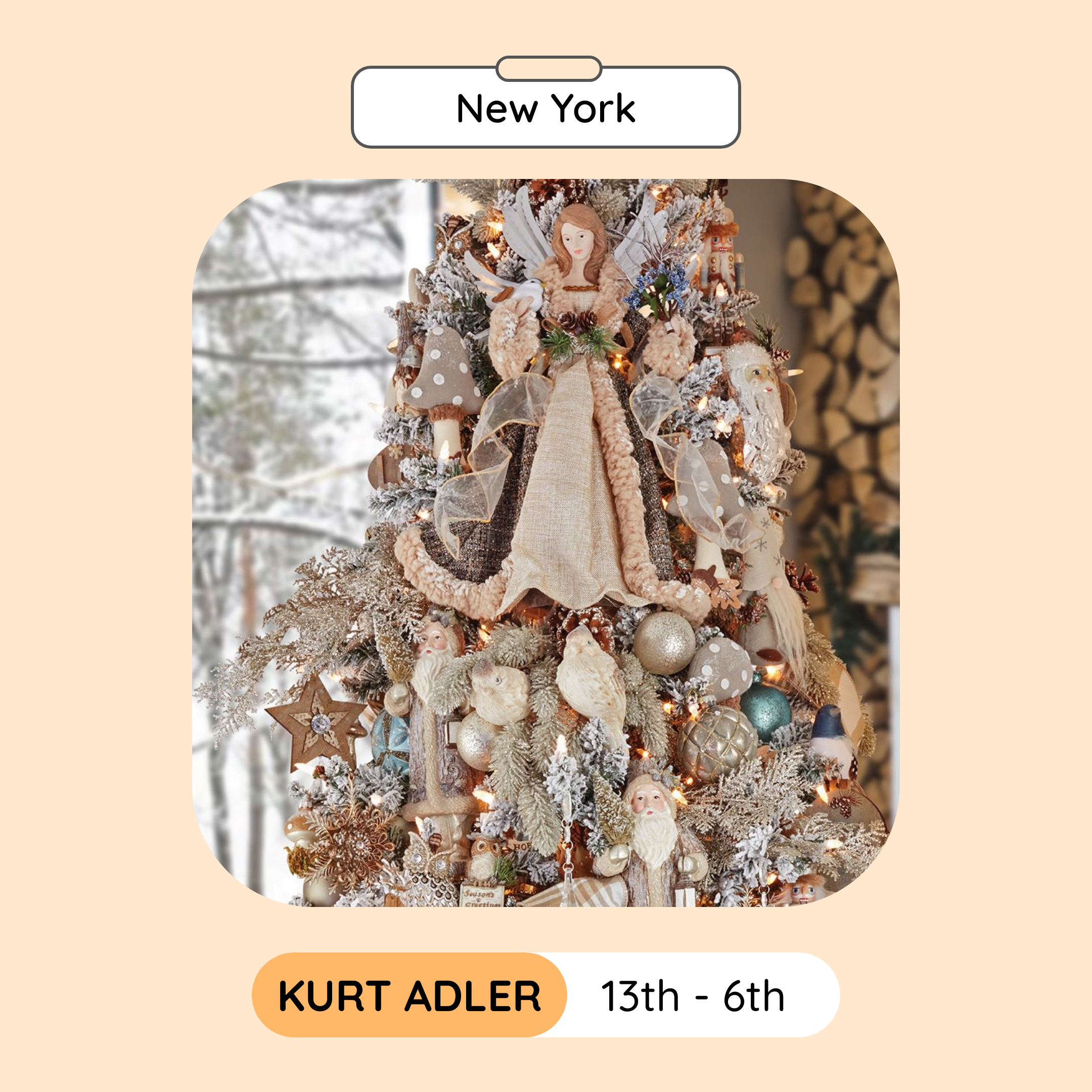 Kurt Adler Sample Sale, New York, November 2023