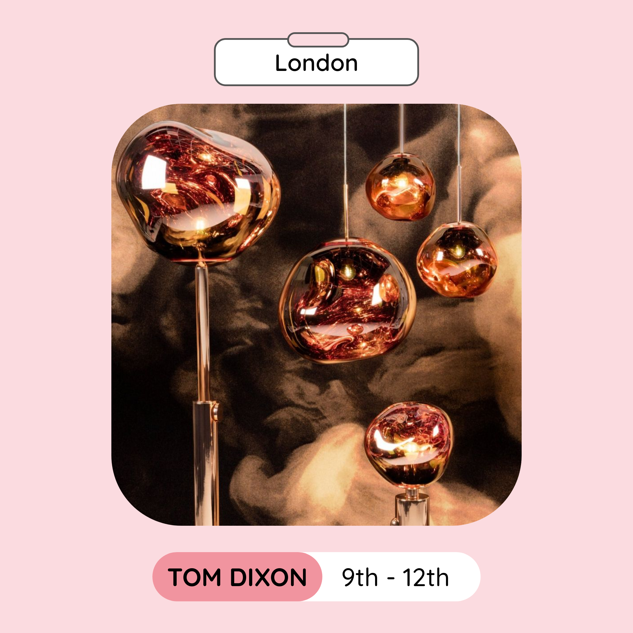 Tom Dixon Sample Sale, London, November 2023