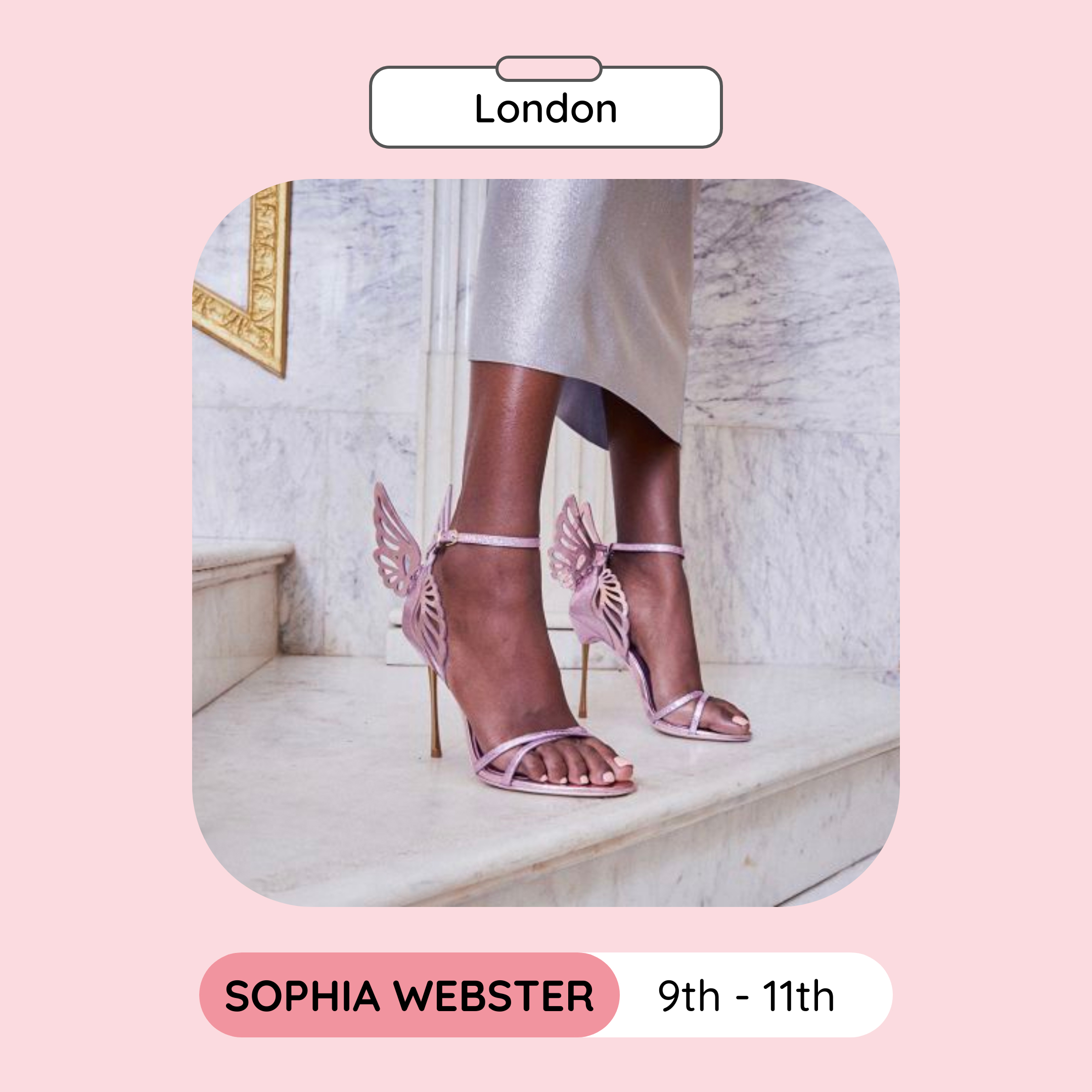 Sophia ster Sample Sale, London, November 2023