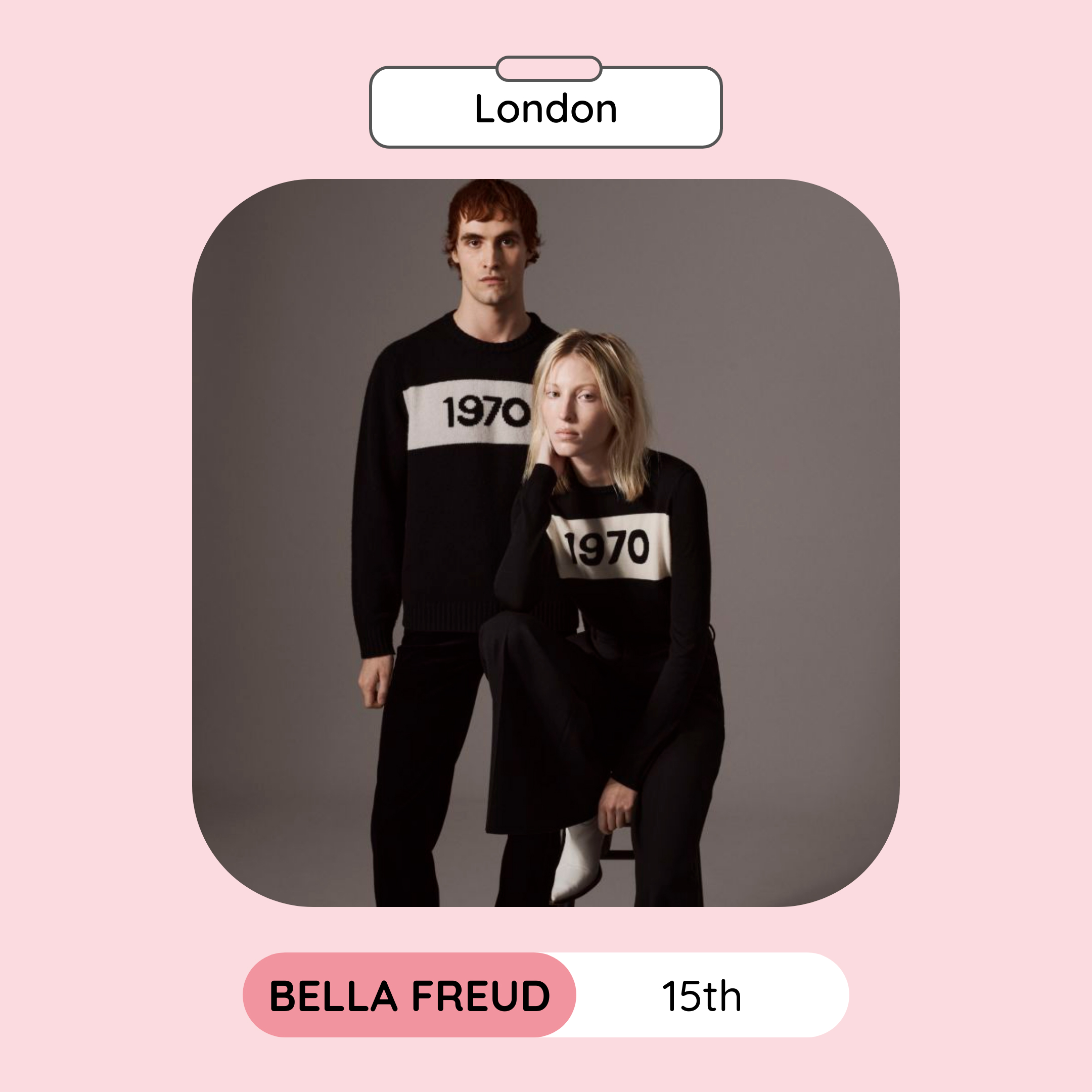 Bella Freud Sample Sale London November 2023