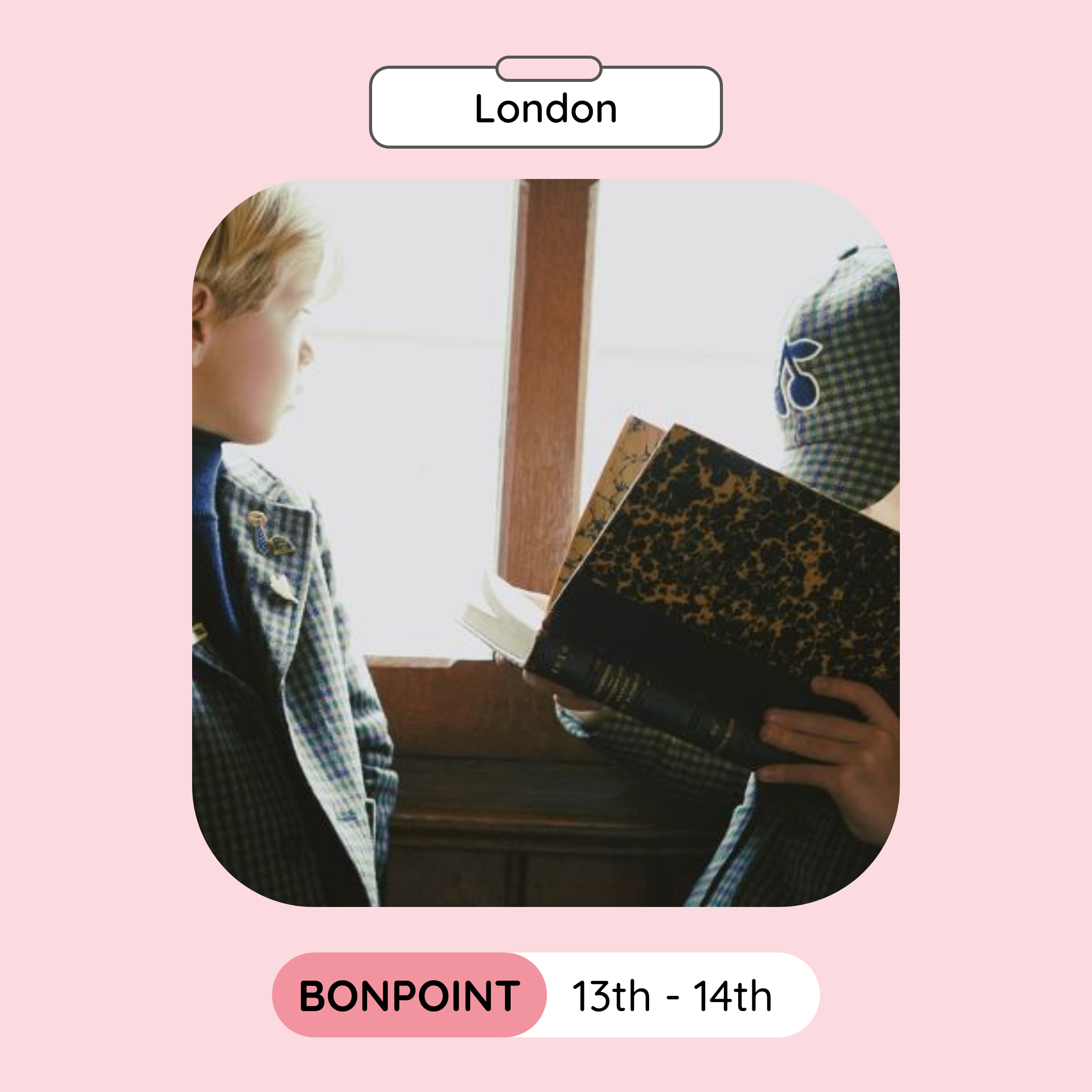 Bonpoint Sample Sale, London, November 2023