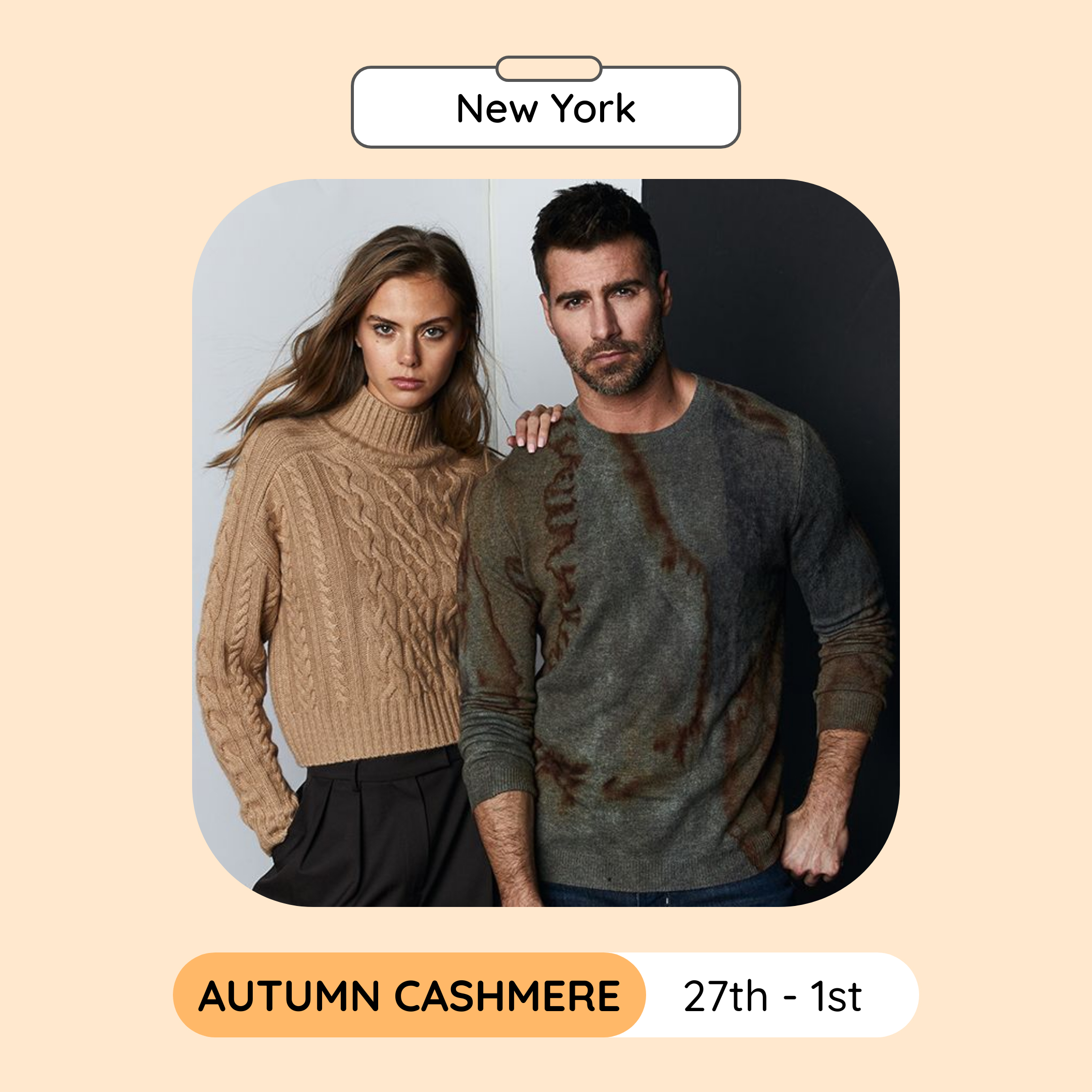 Autumn Cashmere Sample Sale New York November 2023