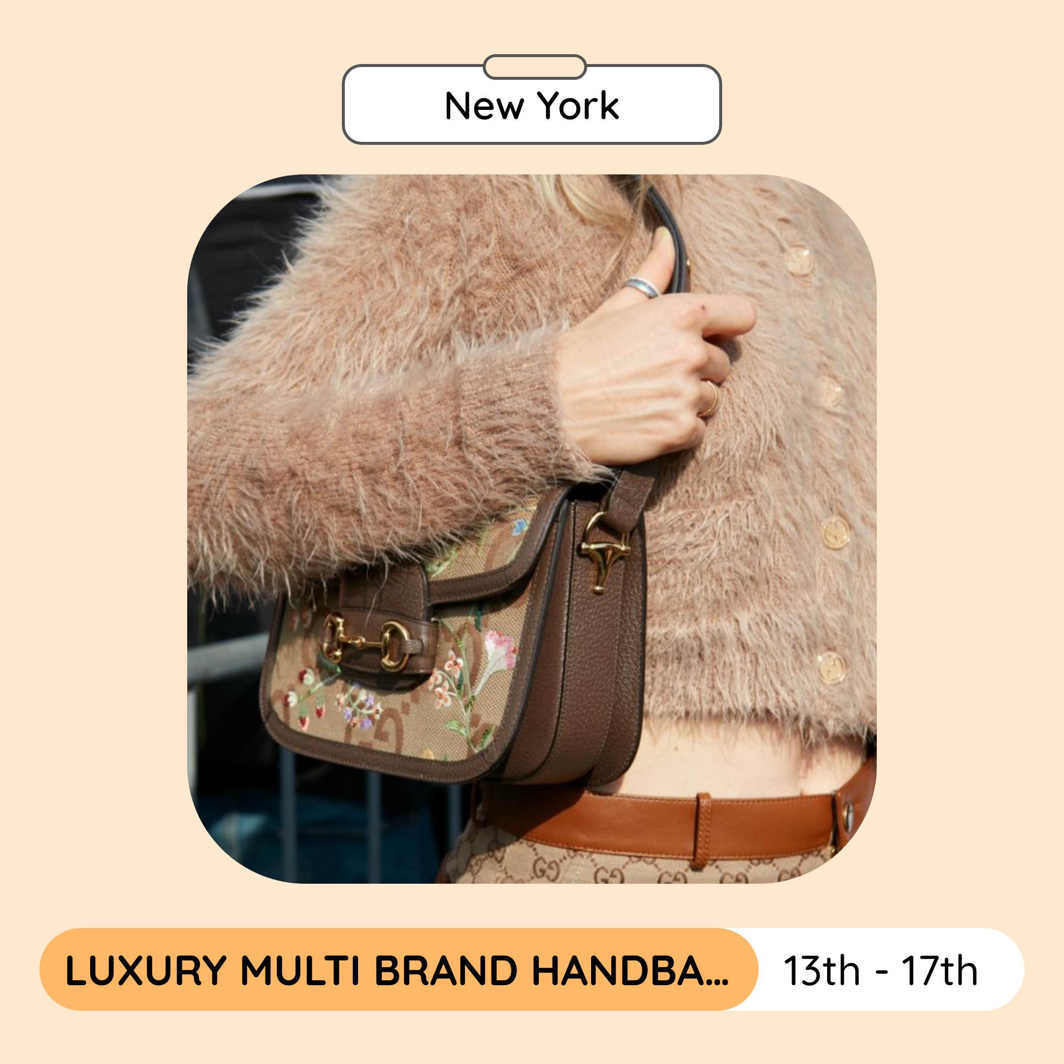 Luxury Multi Brand Handbags, Accessories & Footwear Sale, New York