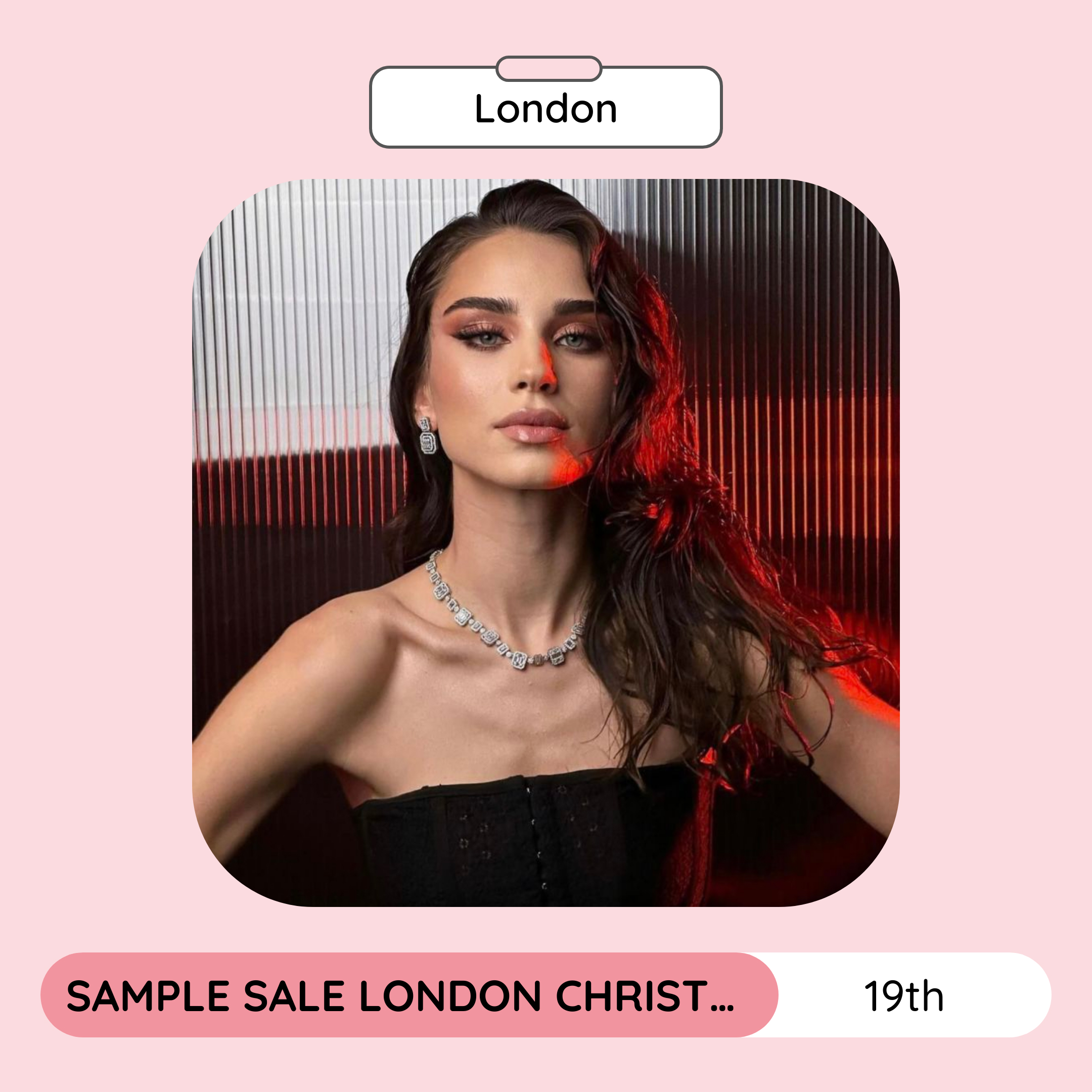Sample Sale London Christmas Sale PopUp, London, December 2023