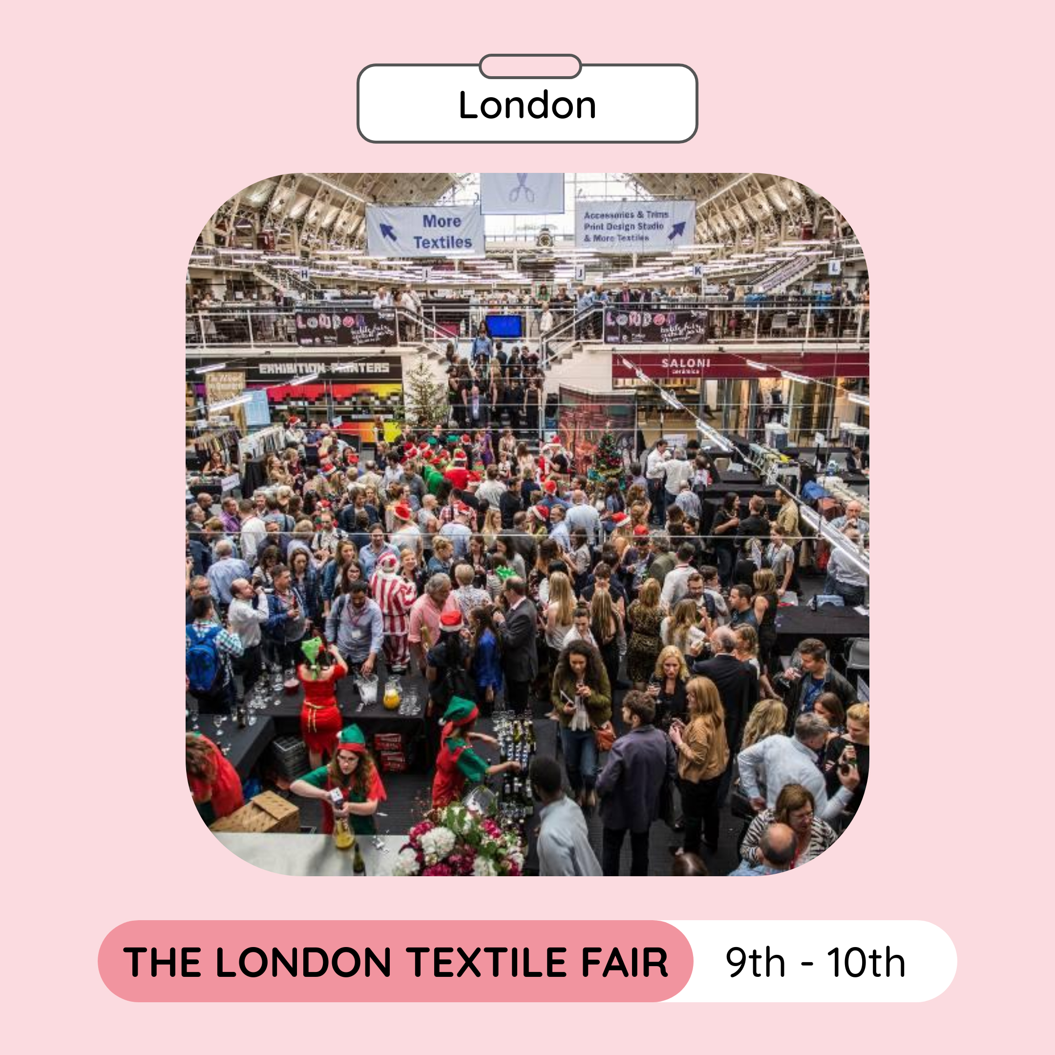 The London Textile Fair, London, January 2024 The London Textile Fair, London, January 2024