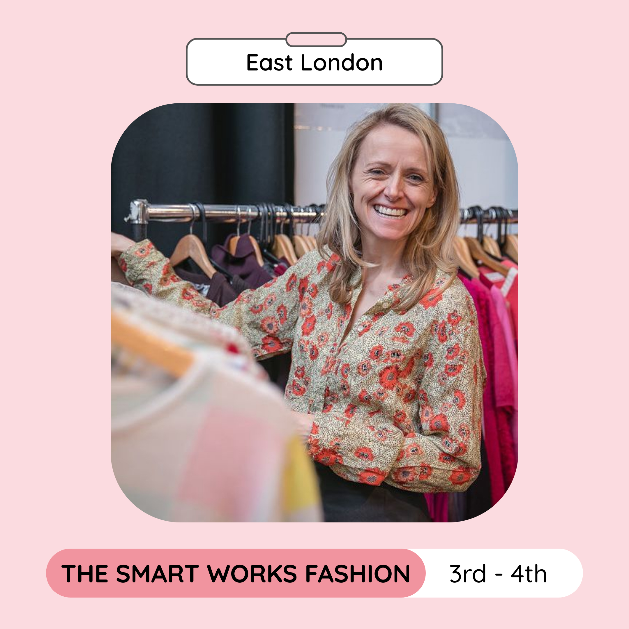 The Smart Works Fashion Sale London February 2024