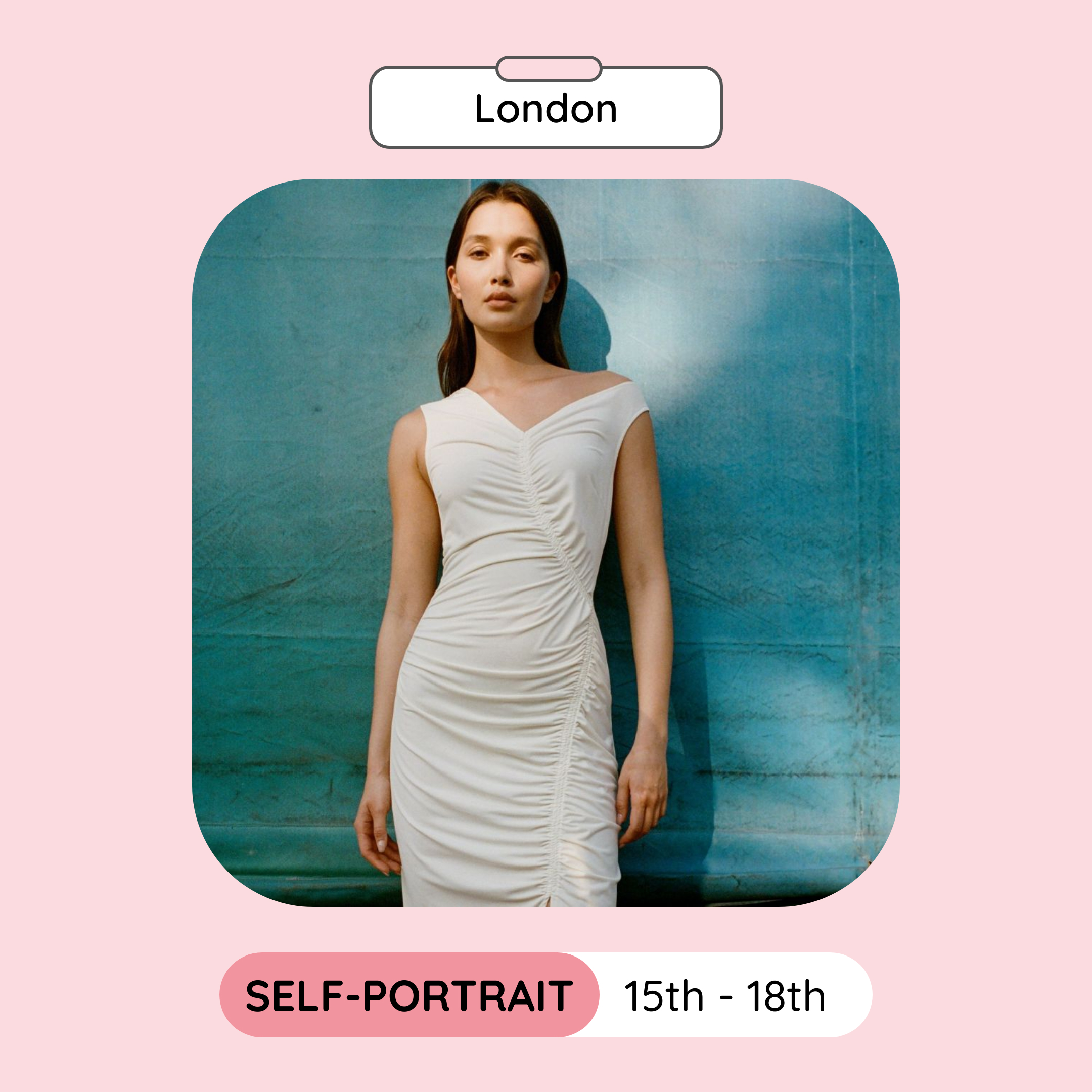 Self portrait sample clearance sale