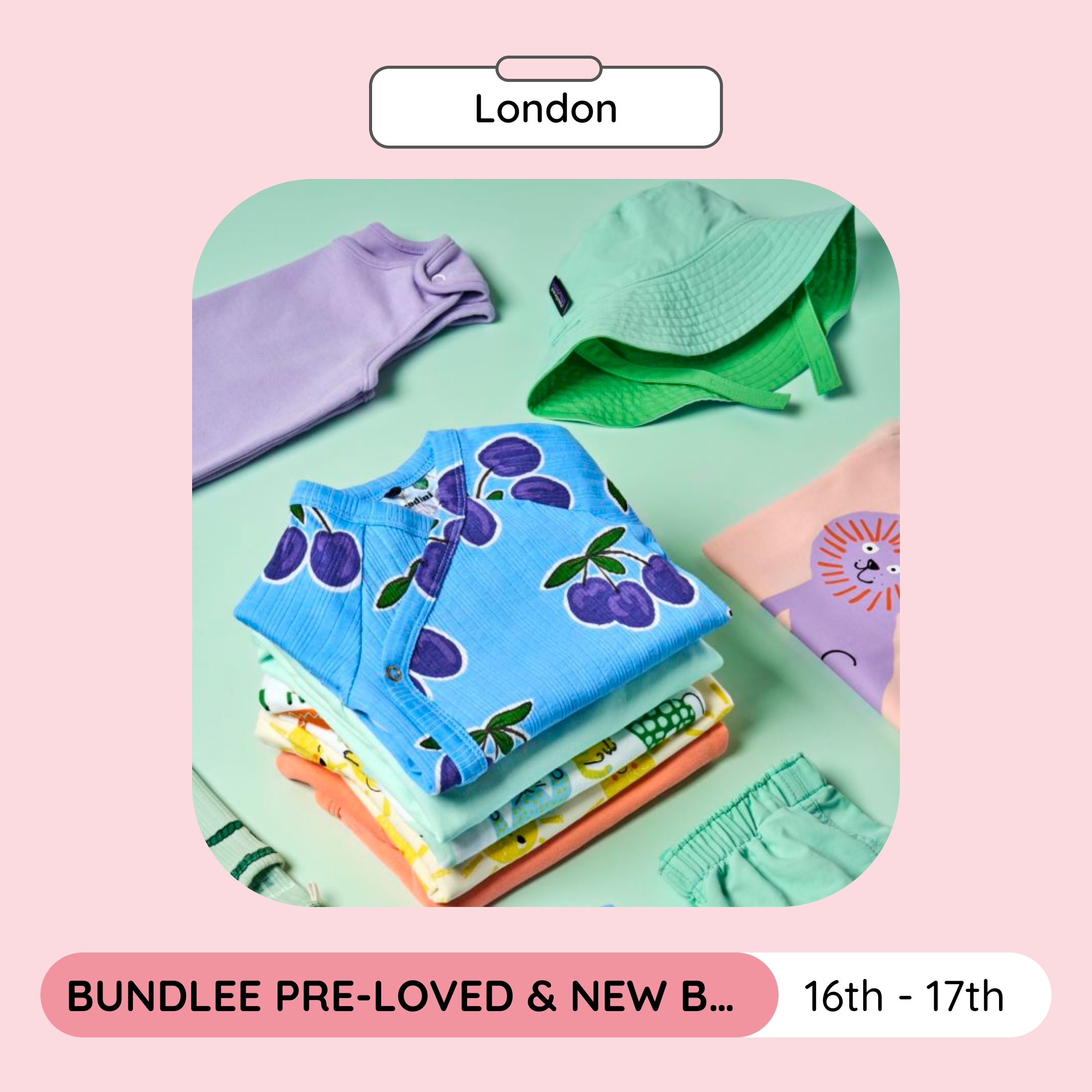 Bundlee PreLoved & New Baby Clothes Sale, London, February 2024
