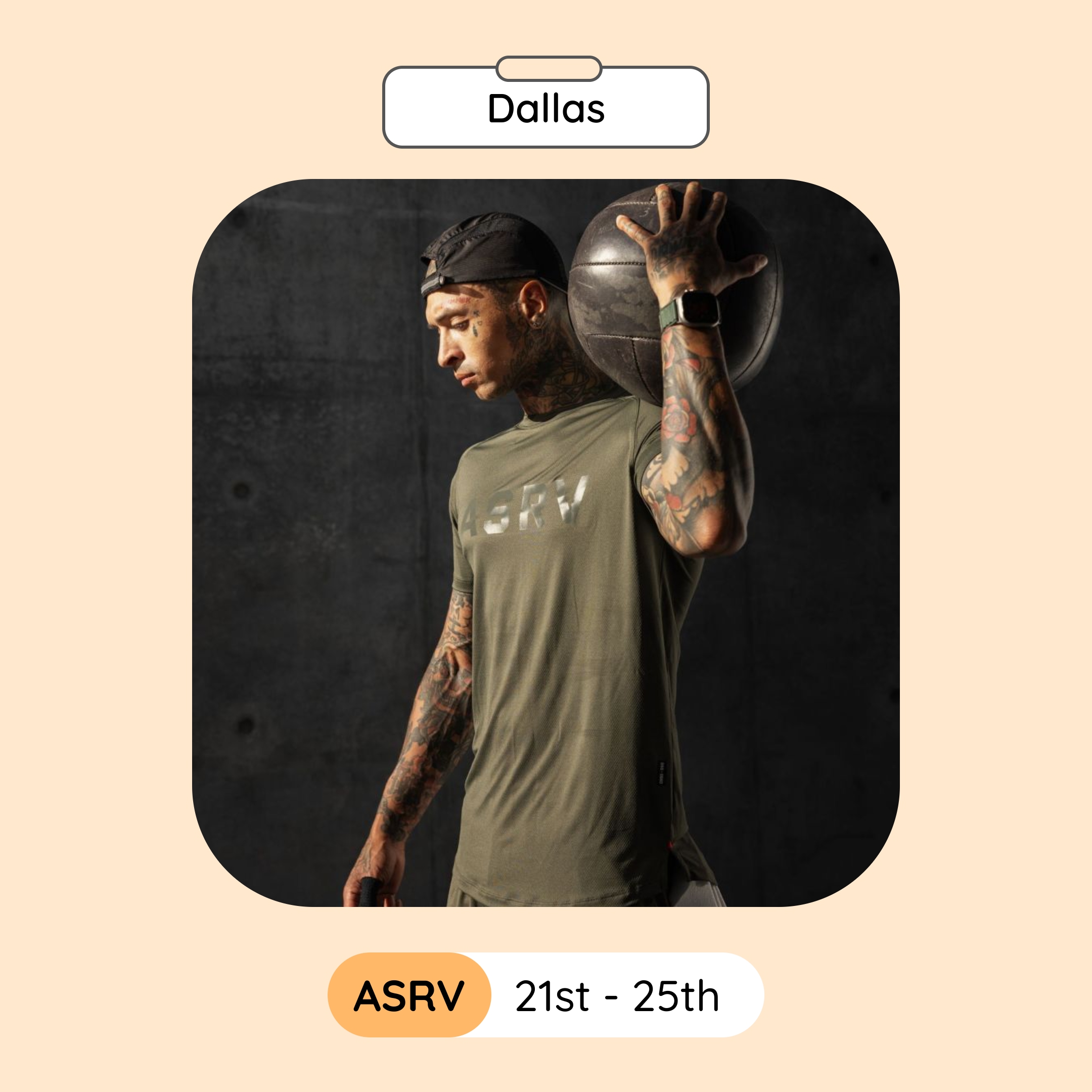 ASRV Sample Sale, Dallas, February 2024