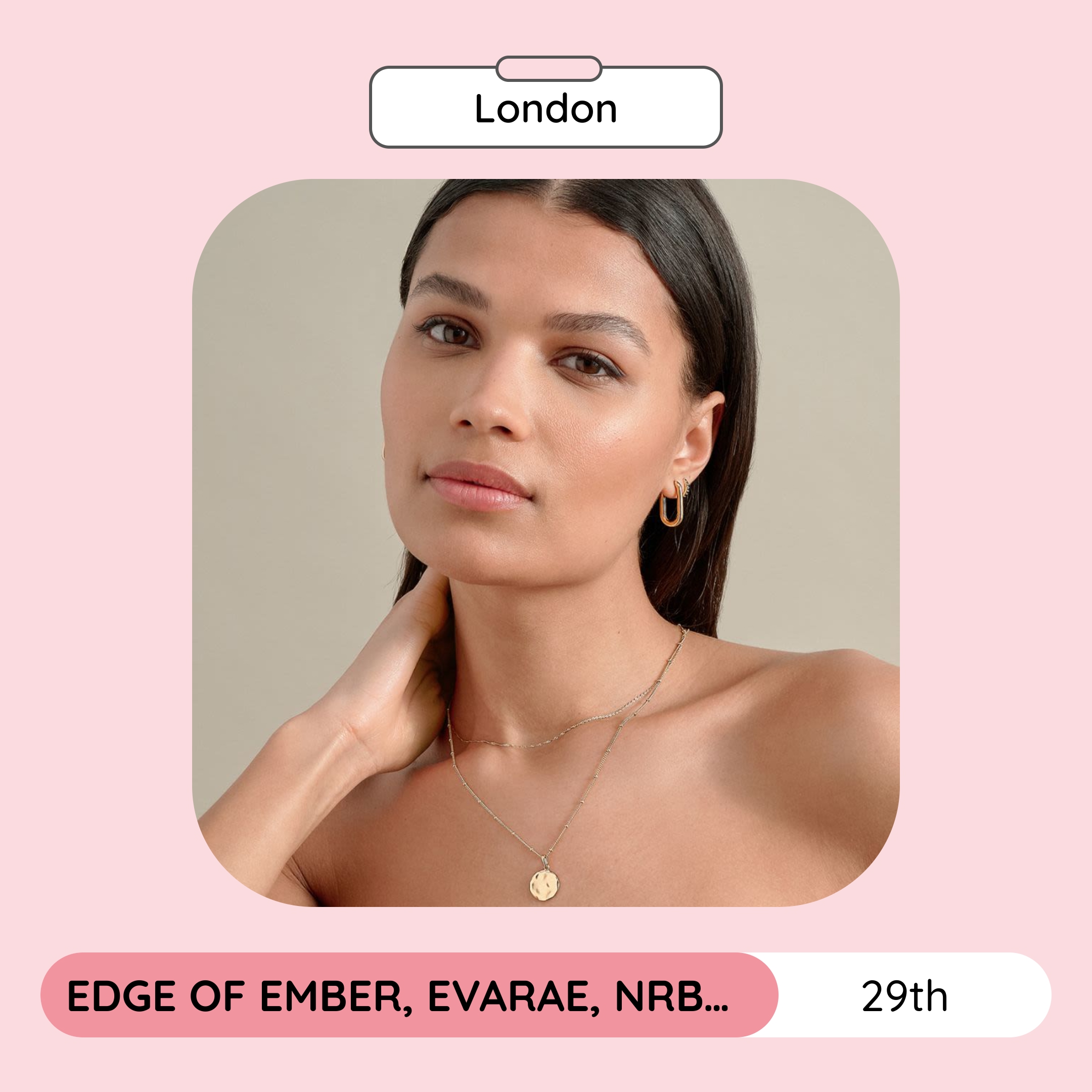 Edge of Ember, Evarae, NRBY & Beulah Sample Sale, London, February 2024