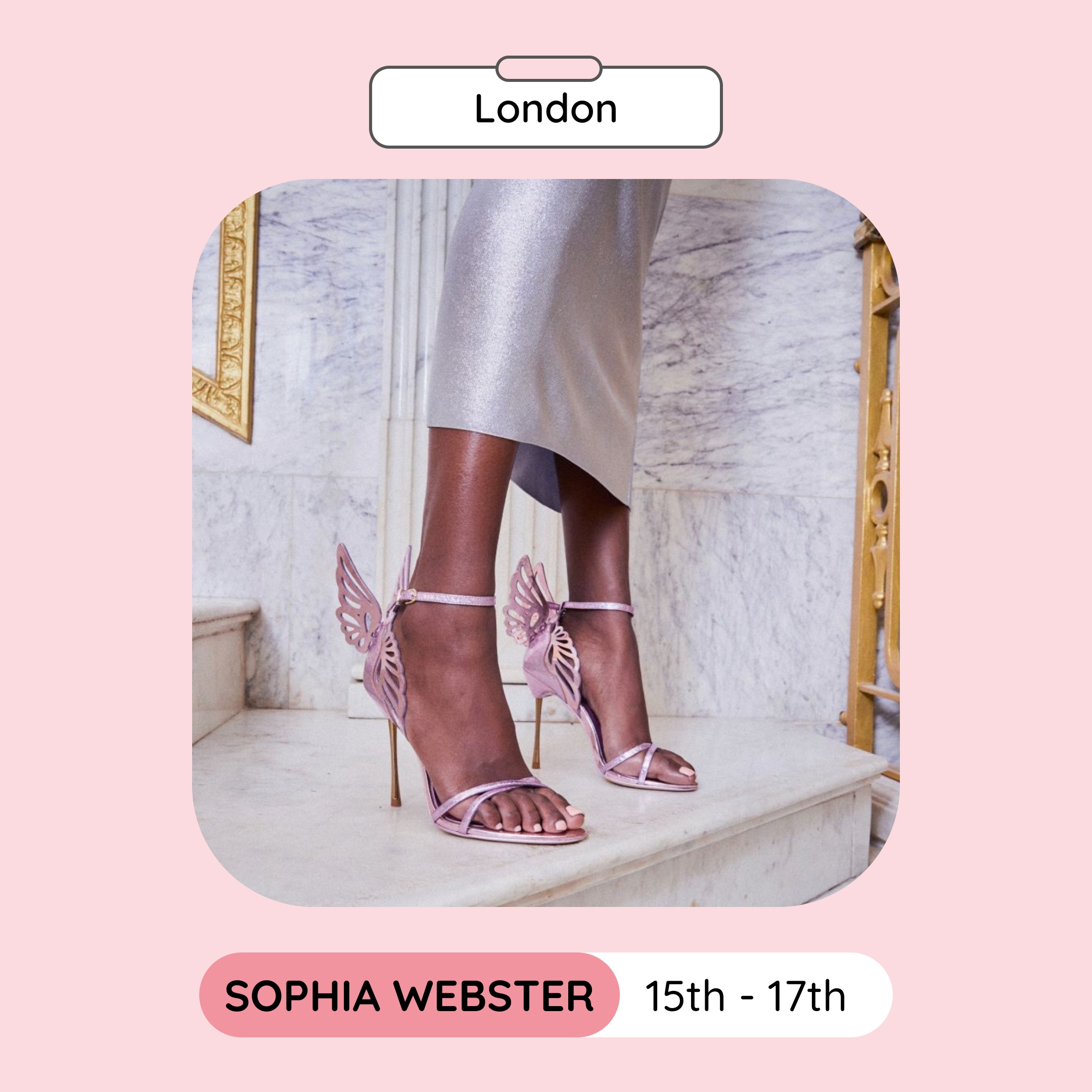 Sophia Webster Sample Sale, London, March 2024
