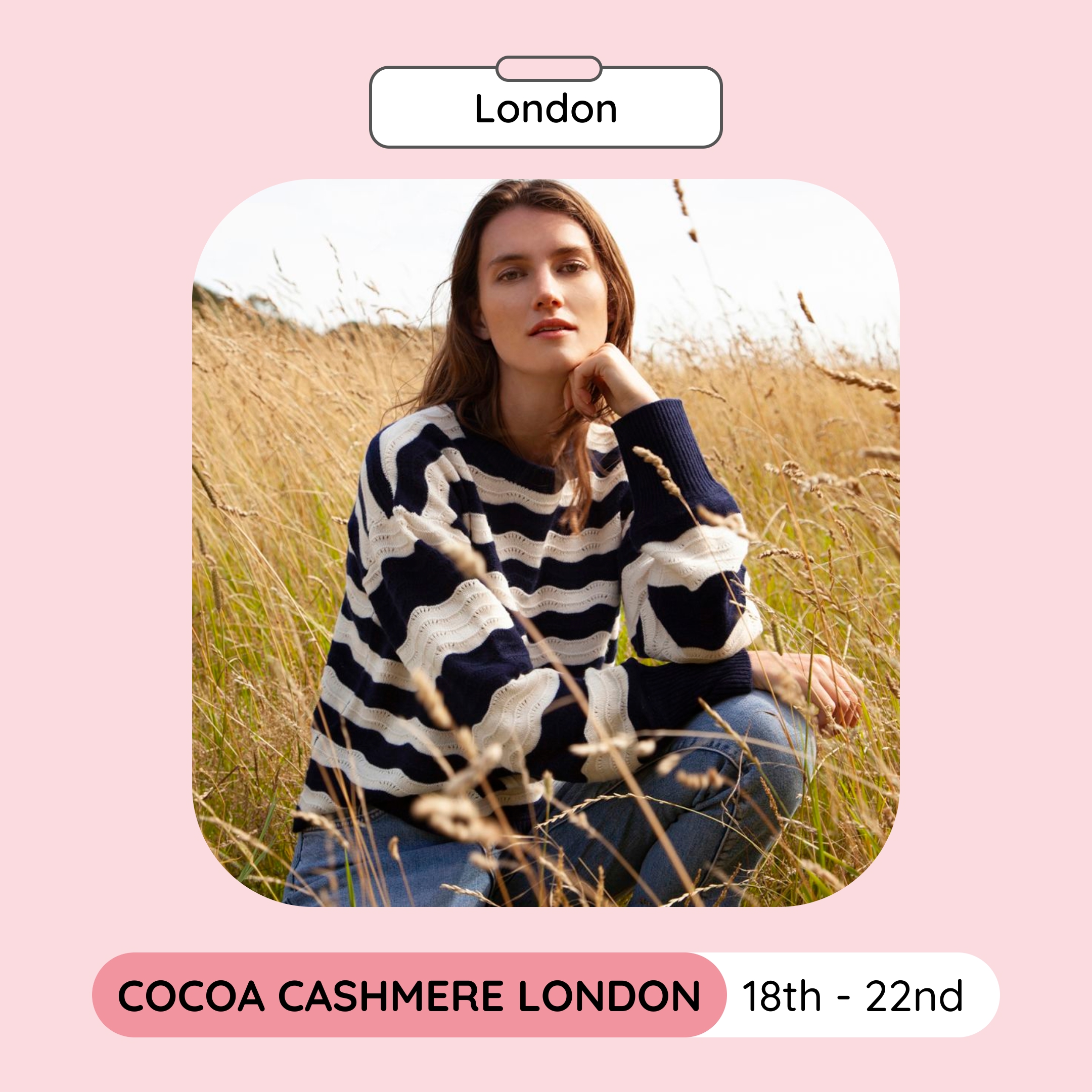 Cocoa Cashmere London Spring Sample Sale, London, March 2024
