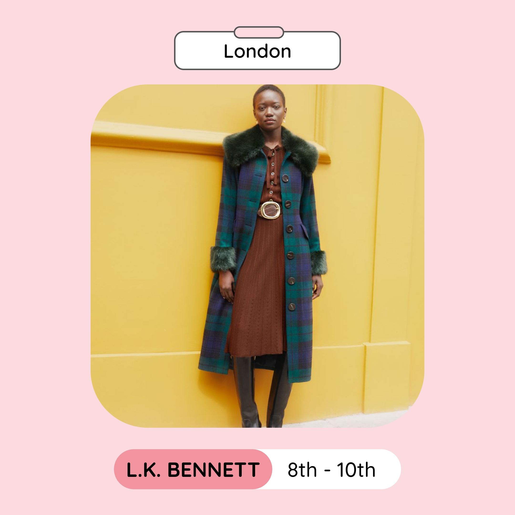 L.K. Bennett Sample Sale, London, March 2024