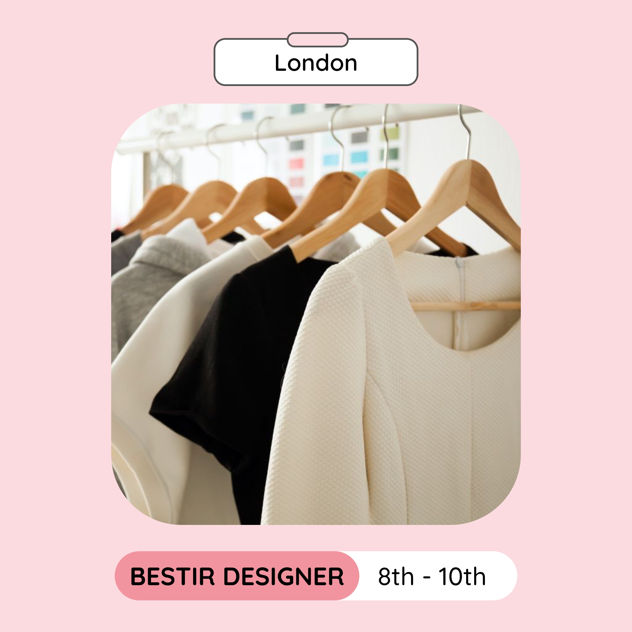 Bestir Designer Sample Sale, London, March 2024