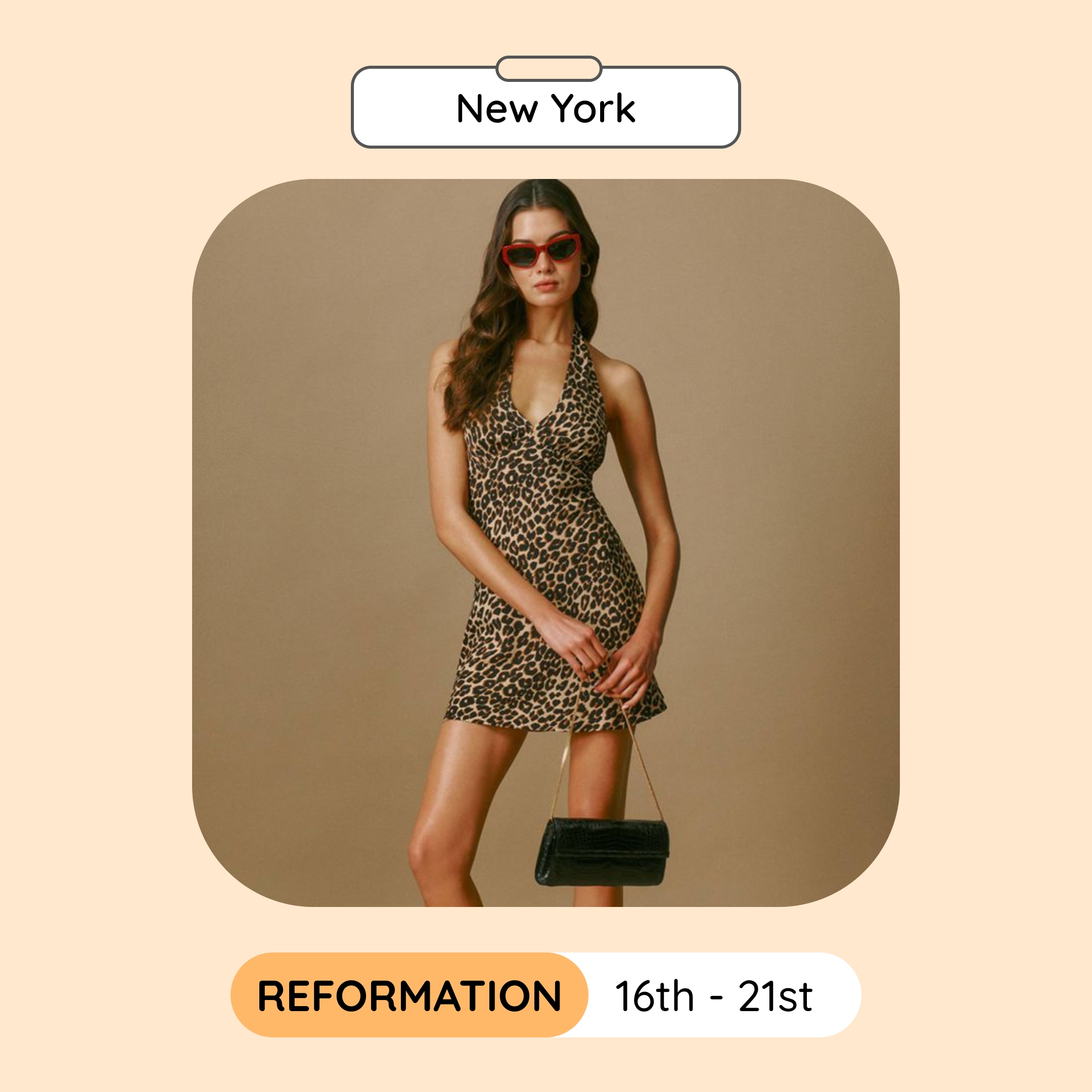 Reformation Sample Sale, New York, April 2024