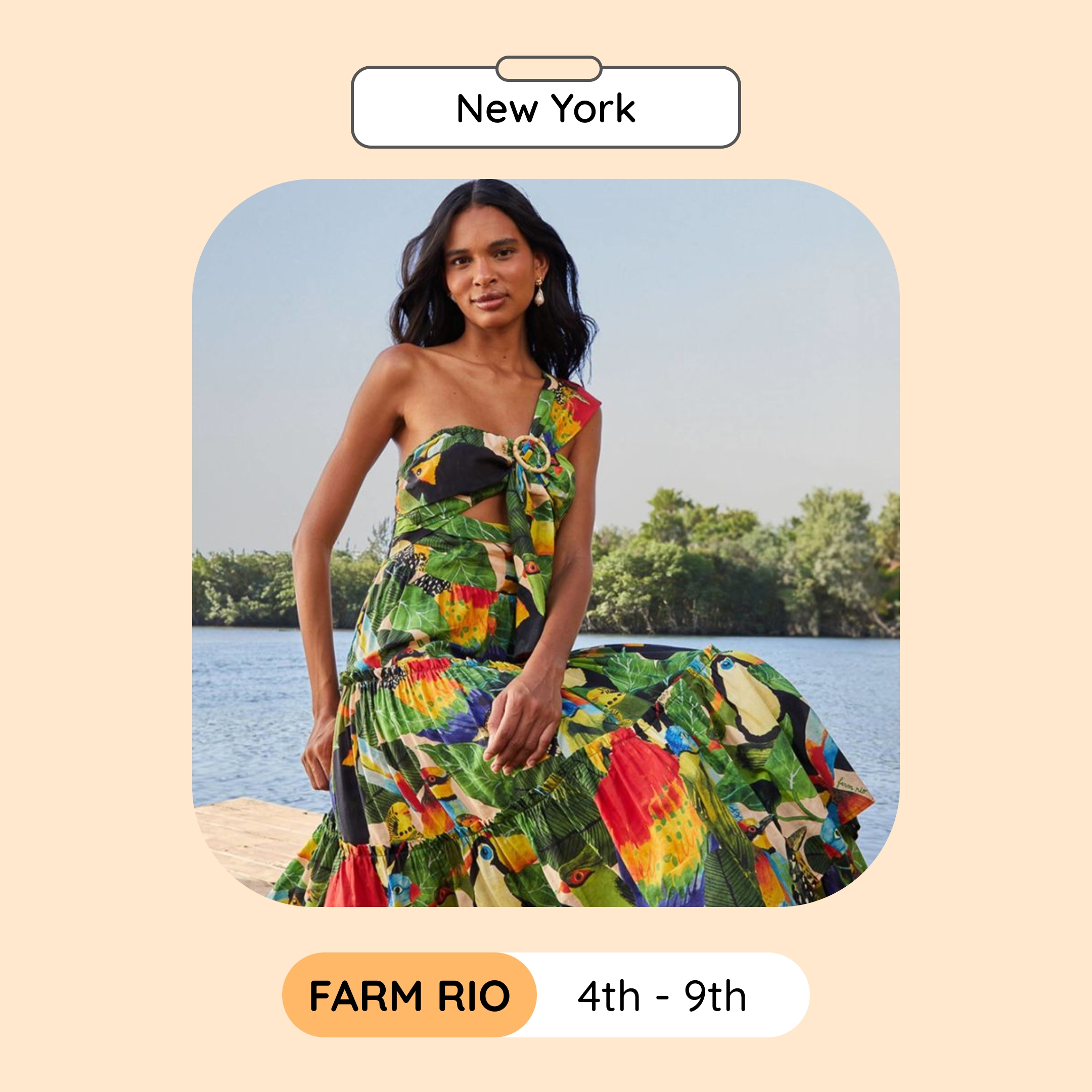 FARM Rio Sample Sale, New York, June 2024