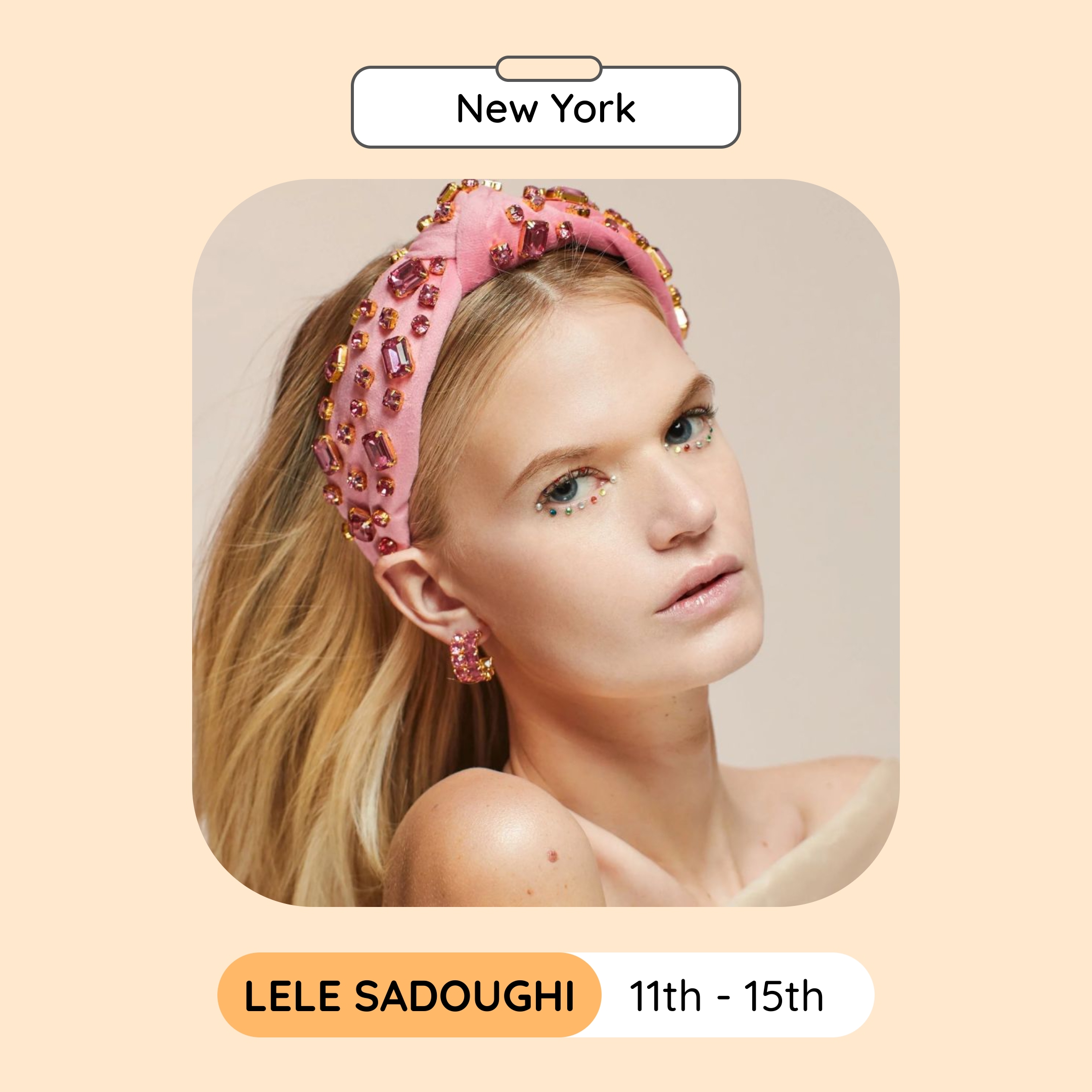 Lele Sadoughi Sample Sale, New York, December 2024