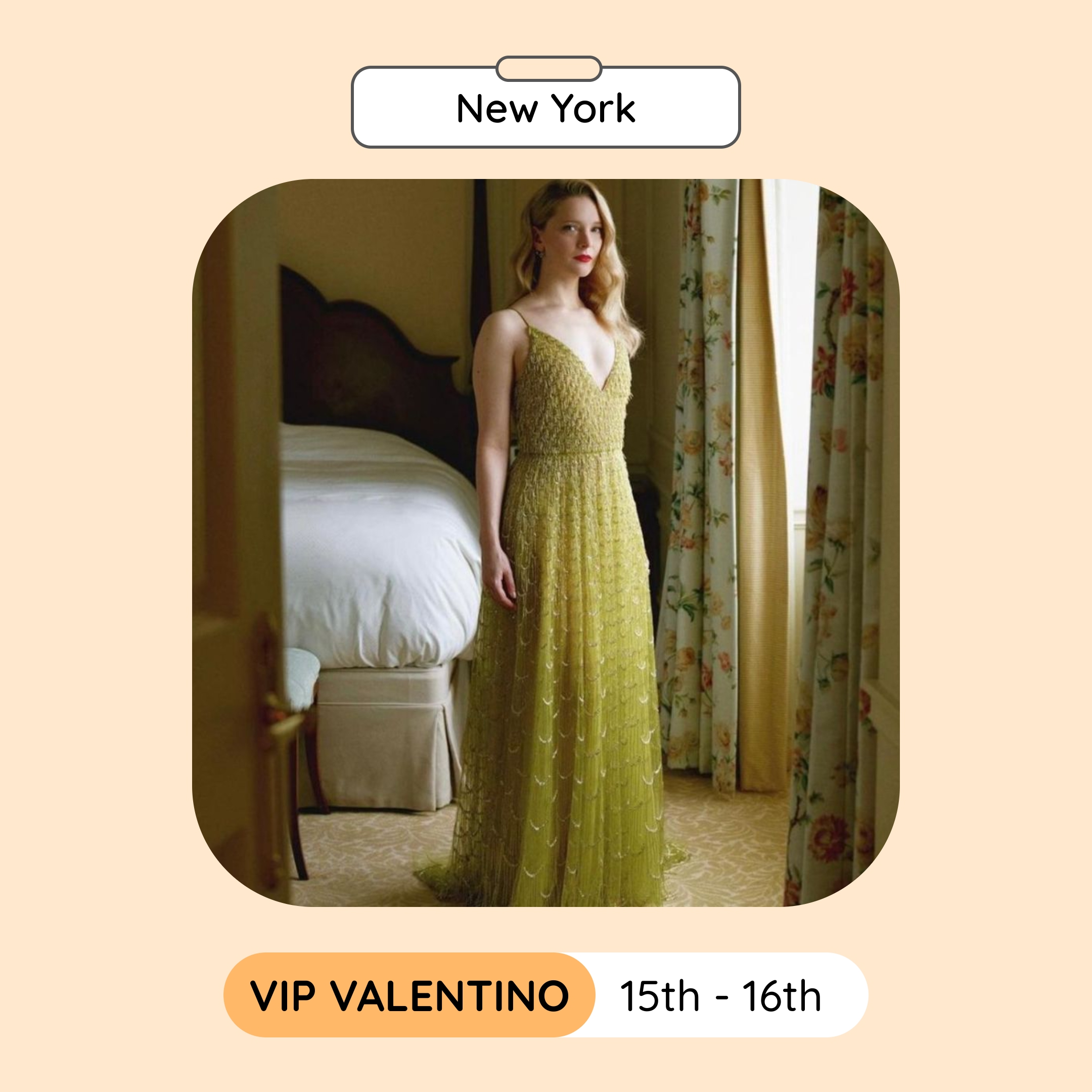VIP Valentino Sample Sale, New York, January 2025