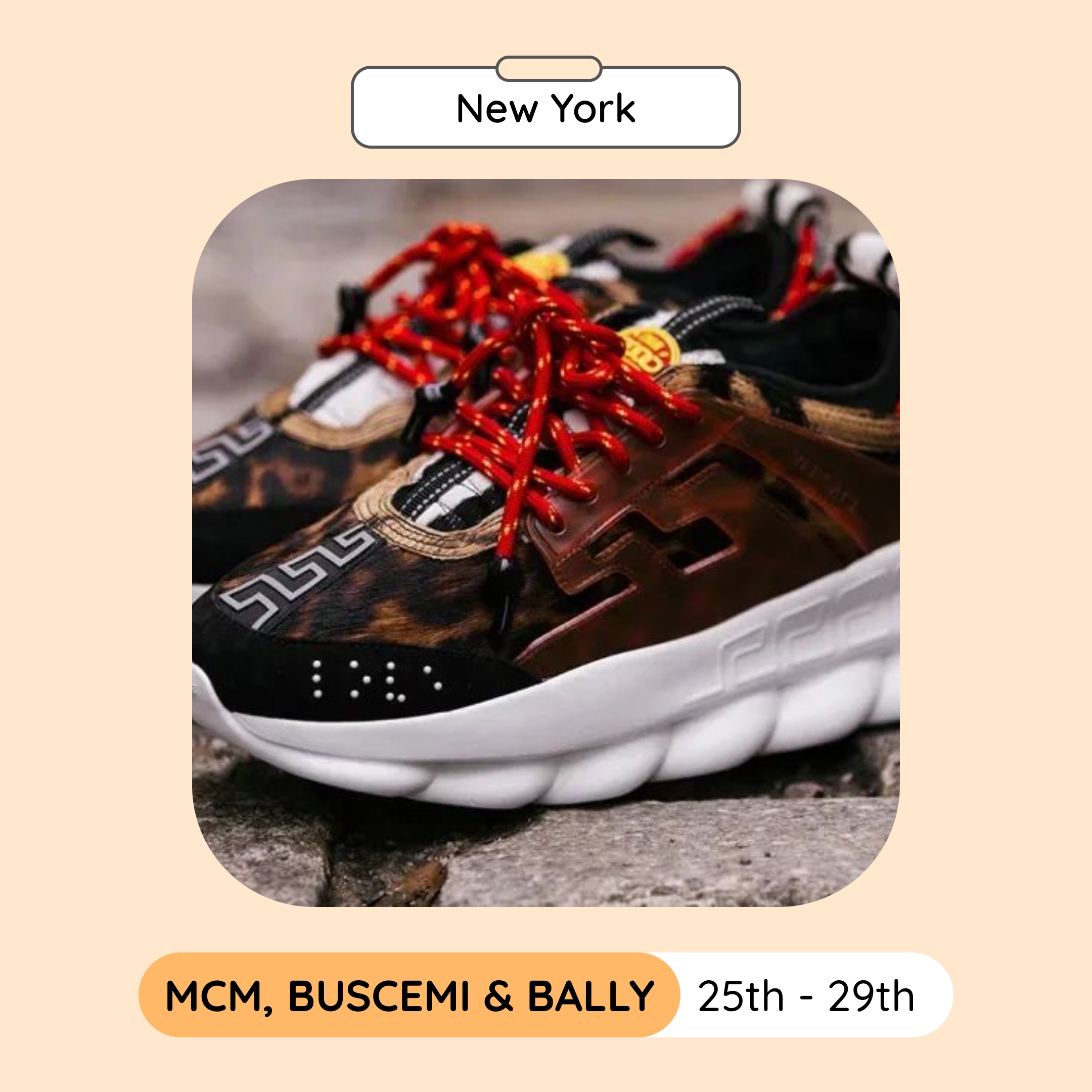MCM, Buscemi & Bally Sample Sale, New York, June 2025