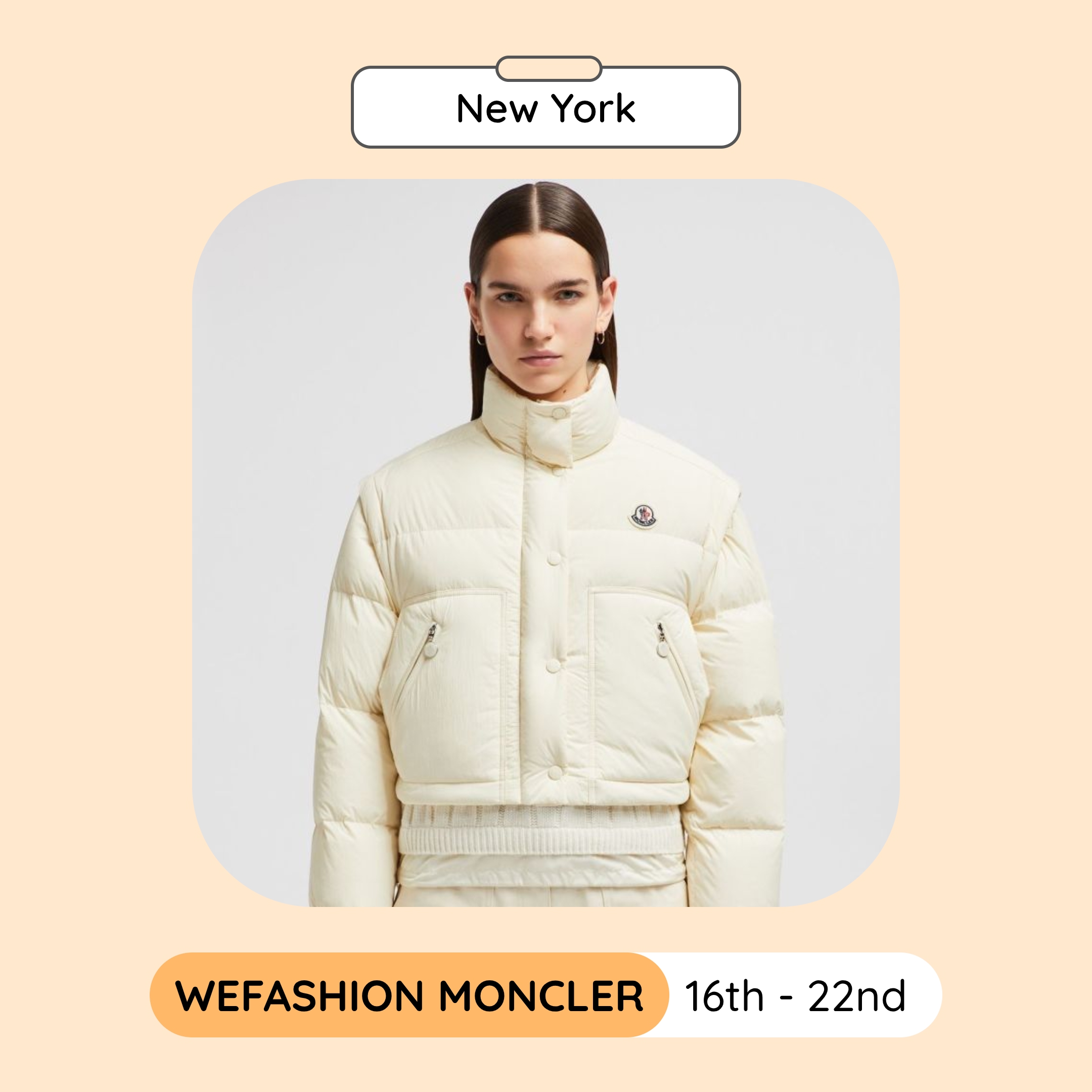 WeFashion Moncler Sample Sale, New York, September 2025