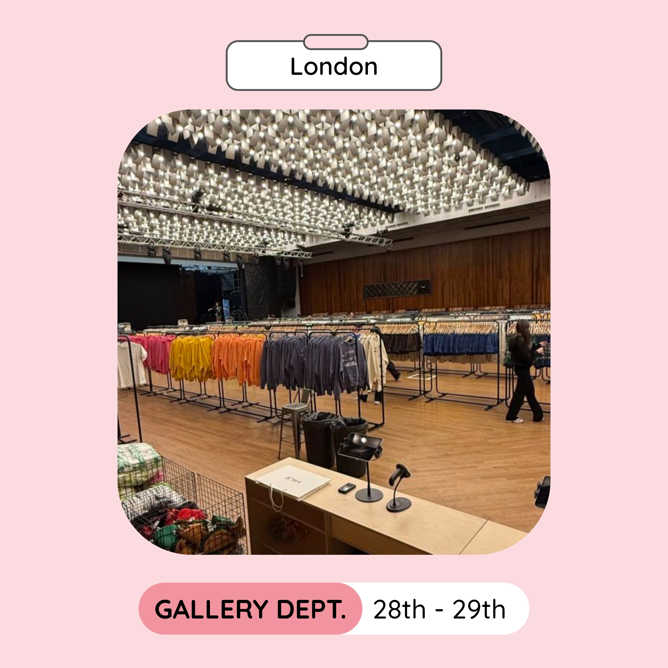 Gallery Dept Sample Sale London April 2026 gallery-dept-sample-sale-london-april-2026